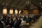 The St. Michael College Chapel is filled with students, staff, faculty and community members during the MLK Convocation Monday.