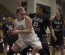 Women’s basketball guard Makenzie Burud, ’16, backs into her defender during her team’s 69-61 defeat at the hands of Franklin Pierce University Tuesday evening. The loss puts the team’s record at 7-15 on the season.   