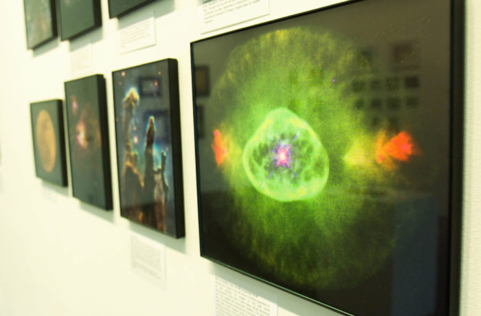 From fireflies to cosmic dust: merging art and science