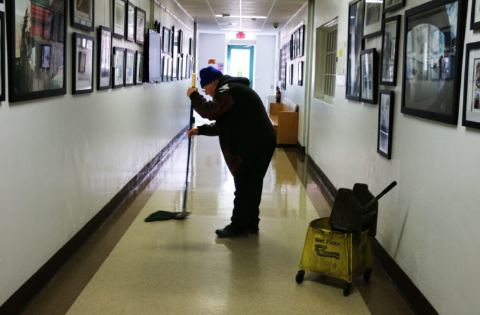 Night and day…custodial staff reflect on life behind the scenes