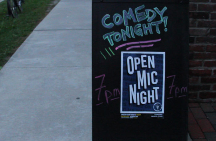 Open mic night — check it out!